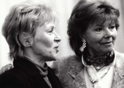 Marianne Gruber und Elfriede Ott